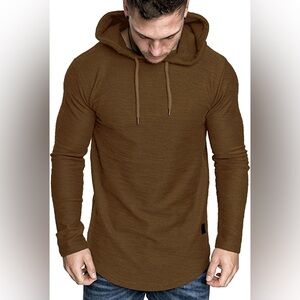 NWT Mens Fashion Athletic Hoodie Sport Sweatshirt Fleece Pullover 3X
D